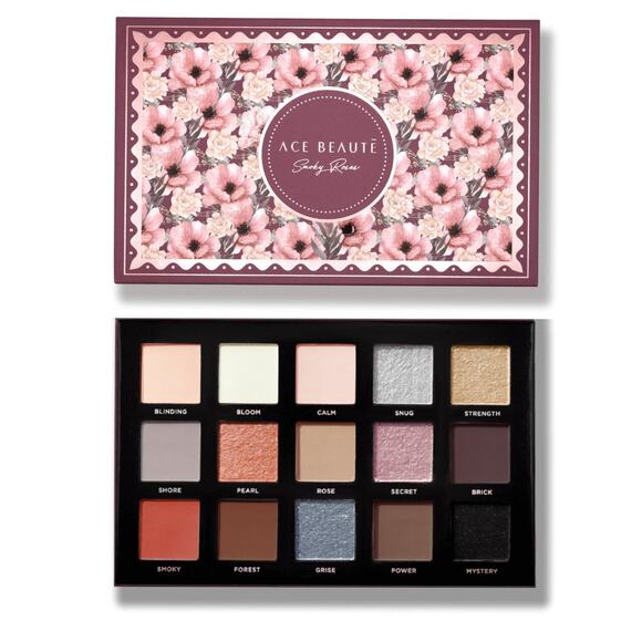 Ace Beaute Other - Ace Beautē Smoky Roses Eyeshadow Palette